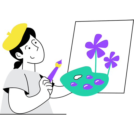 Illustration from the branding set